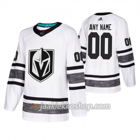 Miehille NHL Vegas Golden Knights Pelipaita Custom Valkoinen 2019 All-Star Adidas Authentic